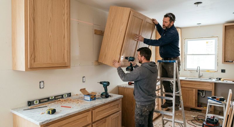 Cupboard Installation in Bloomington, IN