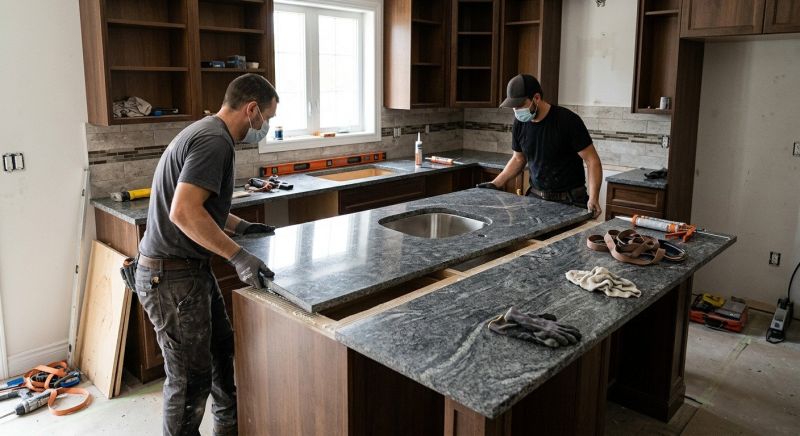 Granite Countertop Installation in Marin County, CA