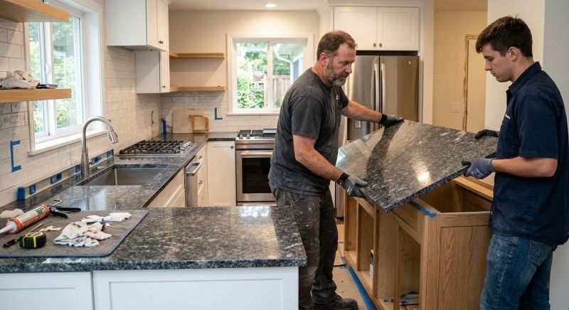 Kitchen Countertop Installation in Napa, CA