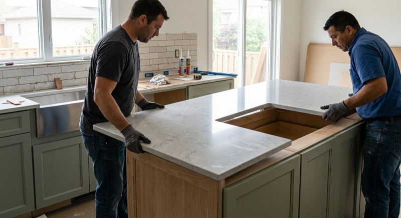 Kitchen Countertop Installation in Sonoma County, CA