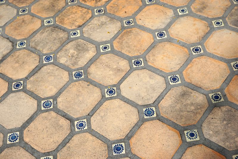 Close-up of Mexican Tile