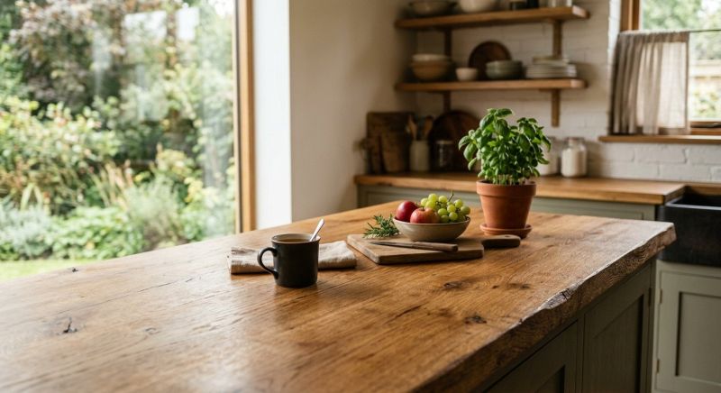 Wood Countertop Installation in Napa, CA